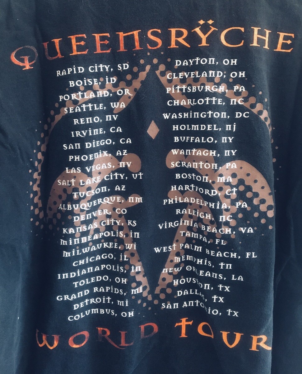 90s queensryche USA製 ワールドツアーTシャツ GIANT 90s queensryche USA製 ワールドツアーTシャツ GIANT - メルカリ