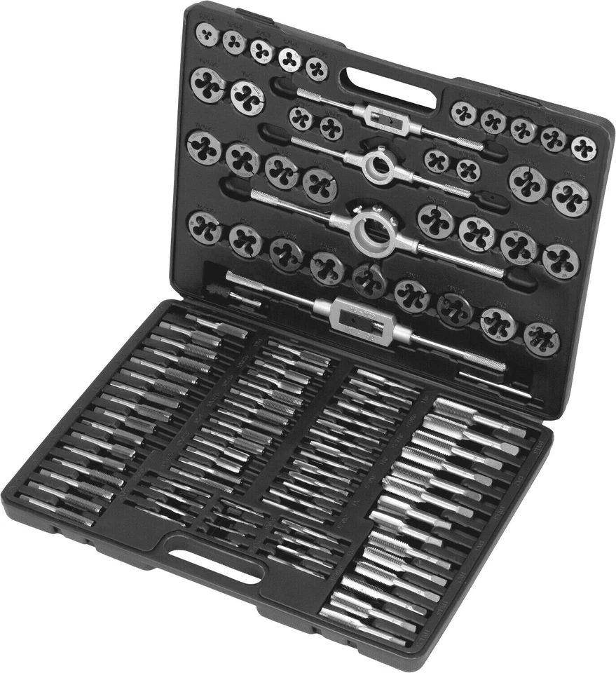 Welzh Werkzeug Tap And Die Set 110 Piece M2-M18 TUNGSTEN STEEL 1900-WW - Image 2 of 3