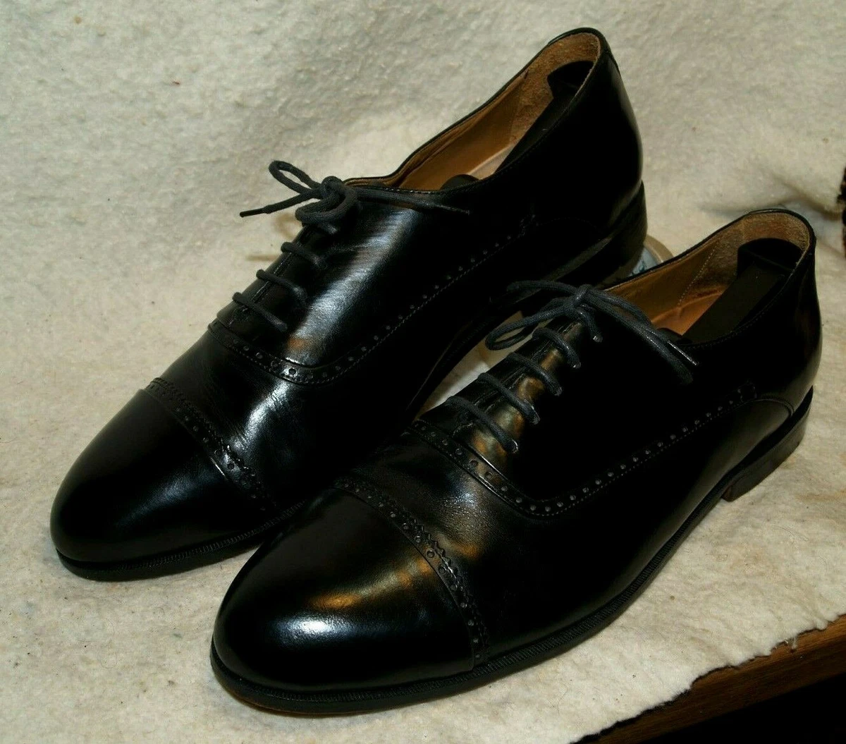 Paragon black shop formal shoes