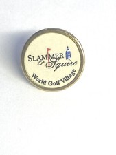Slammer & Squire World Golf Village 3/4" Brass Stem Stemmed  Golf Marker