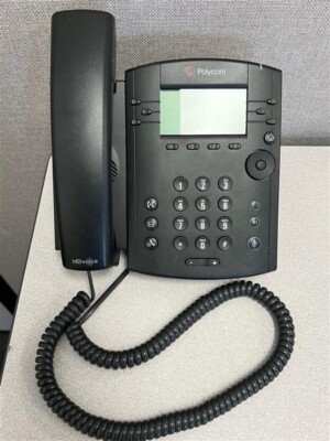 Polycom VVX310 6-Line Business VoIP Phone - Black