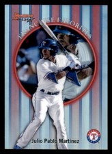 2019 Bowman's Best Julio Pablo Martinez Refractor 1999 Franchise Favorites