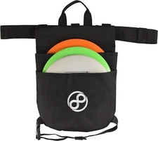 Infinite Discs Holster Disc Golf Pouch, Hip Bag for 3 Discs, Waist Strap