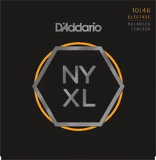 10 Sets D'Addario NYXL 1046BT Regular Light Balanced Tension 10-46 NYXL1046BT