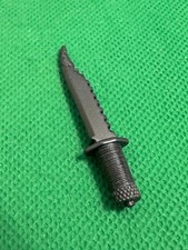 Vintage Rambo 1985 John Rambo COLTELLO SOPRAVVIVENZA PUNTA USURATA parte arma