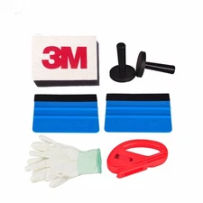 Pro Tool kit Combo Car Wrap Vinyl Tool Kit Squeegee Razor Glove DIY