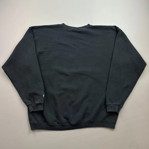 Vintage Atlanta Falcons Sweatshirt Mens XL Black Starter Pullover USA Made 90s