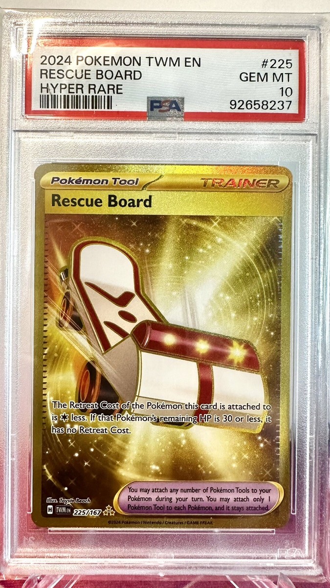 PSA 10 Rescue Board 225/167 English Pokémon Twilight PSA 10 Rescue Board 225/167 English Pokémon Twilight