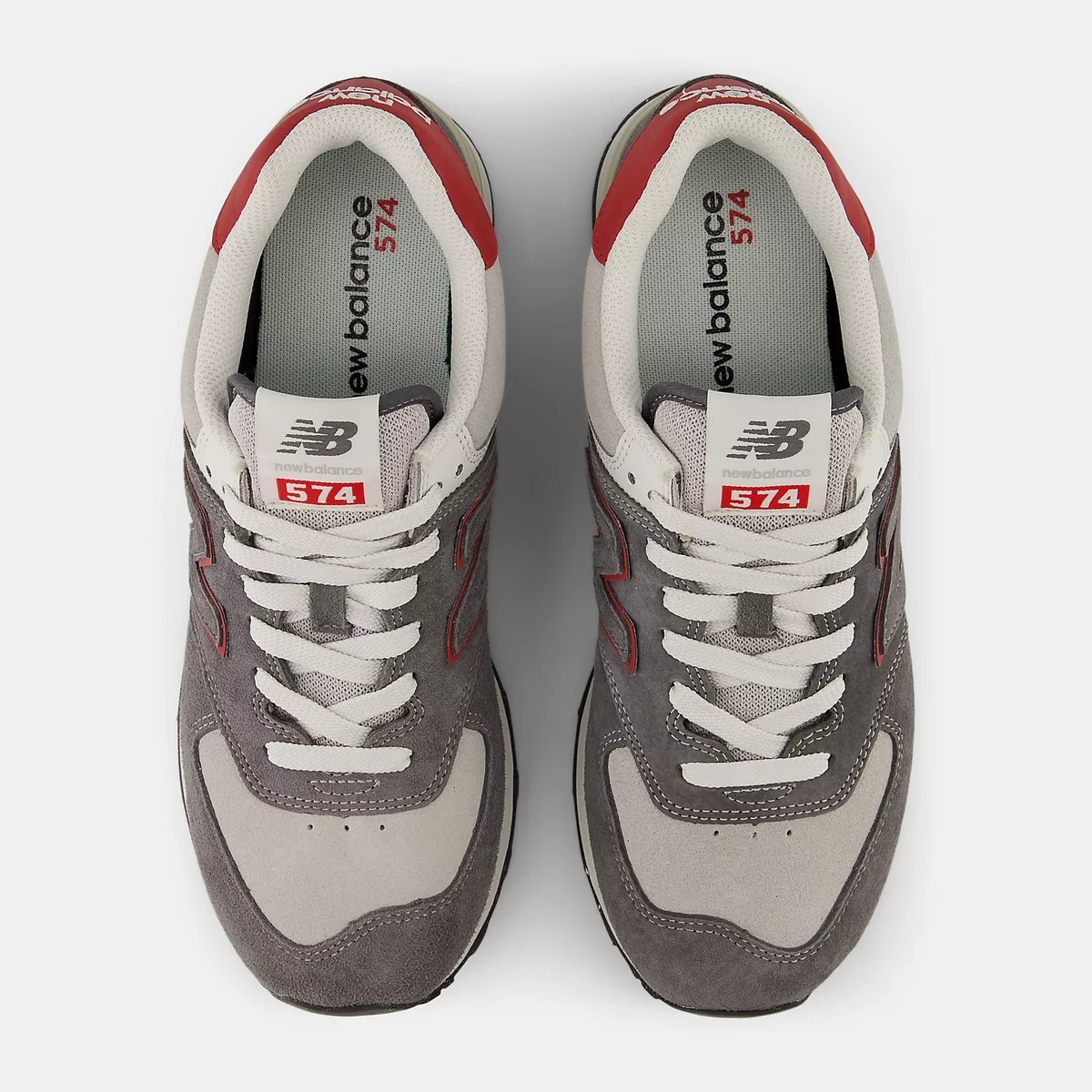 ようこ　ニューバランス577 GRAY/RED New Balance 577 Made in England Red Grey - Sneaker Bar Detroit
