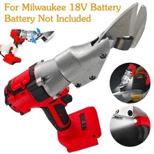 Cordless Brushless Electric Metal Scissors For Milwaukee 18V Battery Machine