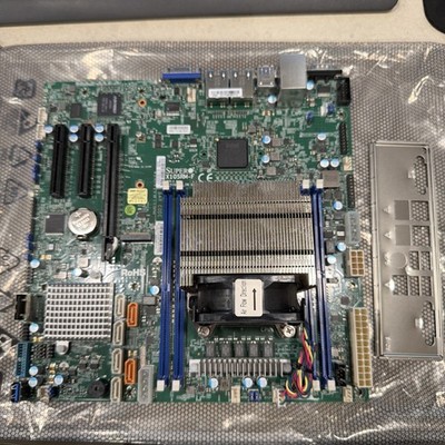 SuperMicro X10SRM-F with I/O Shield + Xeon(R) CPU E5-2670 v3 @ 2.30GHz & cooler