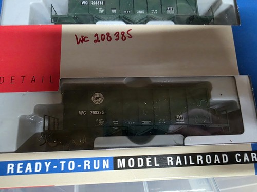 HO WALTHERS 932-37056 40' ORTNER AGREGADO COCHE PAQUETE DE 3 ALGOMA PINTURA CENTRAL WC | Condition: Used