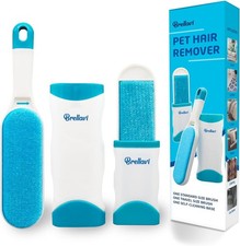 Pet Hair Remover for Clothes: Reusable Dog Cat Fur Lint 1 Pack, Fresh Blue