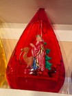 Vintage Jewelbrite Teardrop Diorama Nativity Ornaments Set of 4 in Box — photo 3