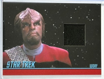 Worf, 2026 Rittenhouse Star Trek Connections Costume Relic SR17