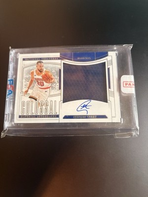 2024 National Treasures Stephen Curry Colossal Patch Auto /25 Sealed