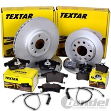 TEXTAR BREMSSCHEIBEN + BELÄGE VORNE + HINTEN passend für BMW 3er E36 nur Compact