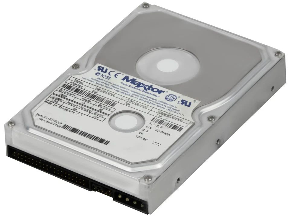 MAXTOR DiamondMax 3400 3.4GB 5.4K ATA 3.5'' 90340D2 - Image 2 of 3