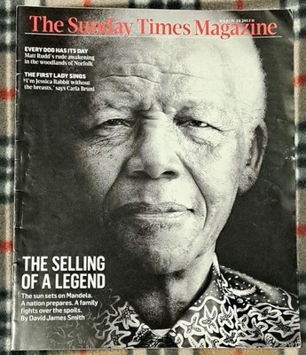 Nelson Mandela The Sunday Times Magazine 24 March 2013