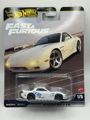 Hot Wheels Premium Fast & Furious Mazda RX-7 FD 1/5 - 1:64 Diecast