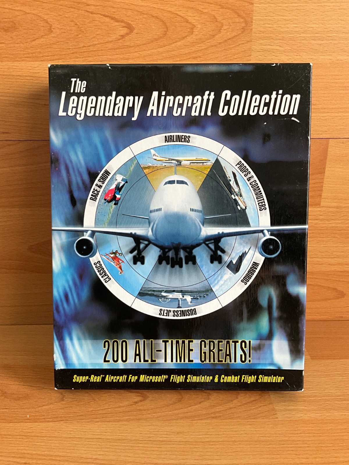 The Legendary Aircraft Collection for PC CD-ROM in Big Box, 1998, VGC