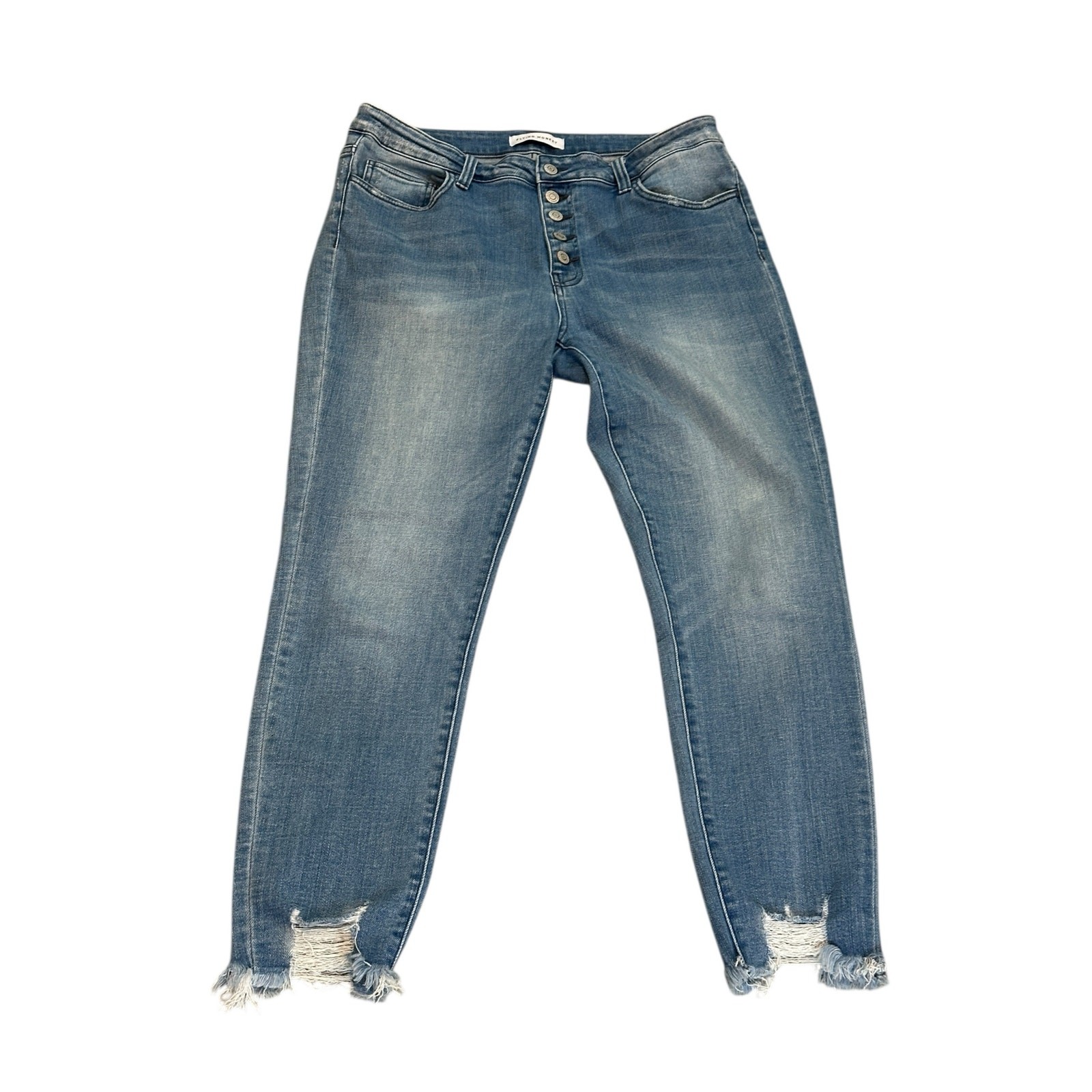 Flying Monkey Button Fly Jeans, size 32 - image 1