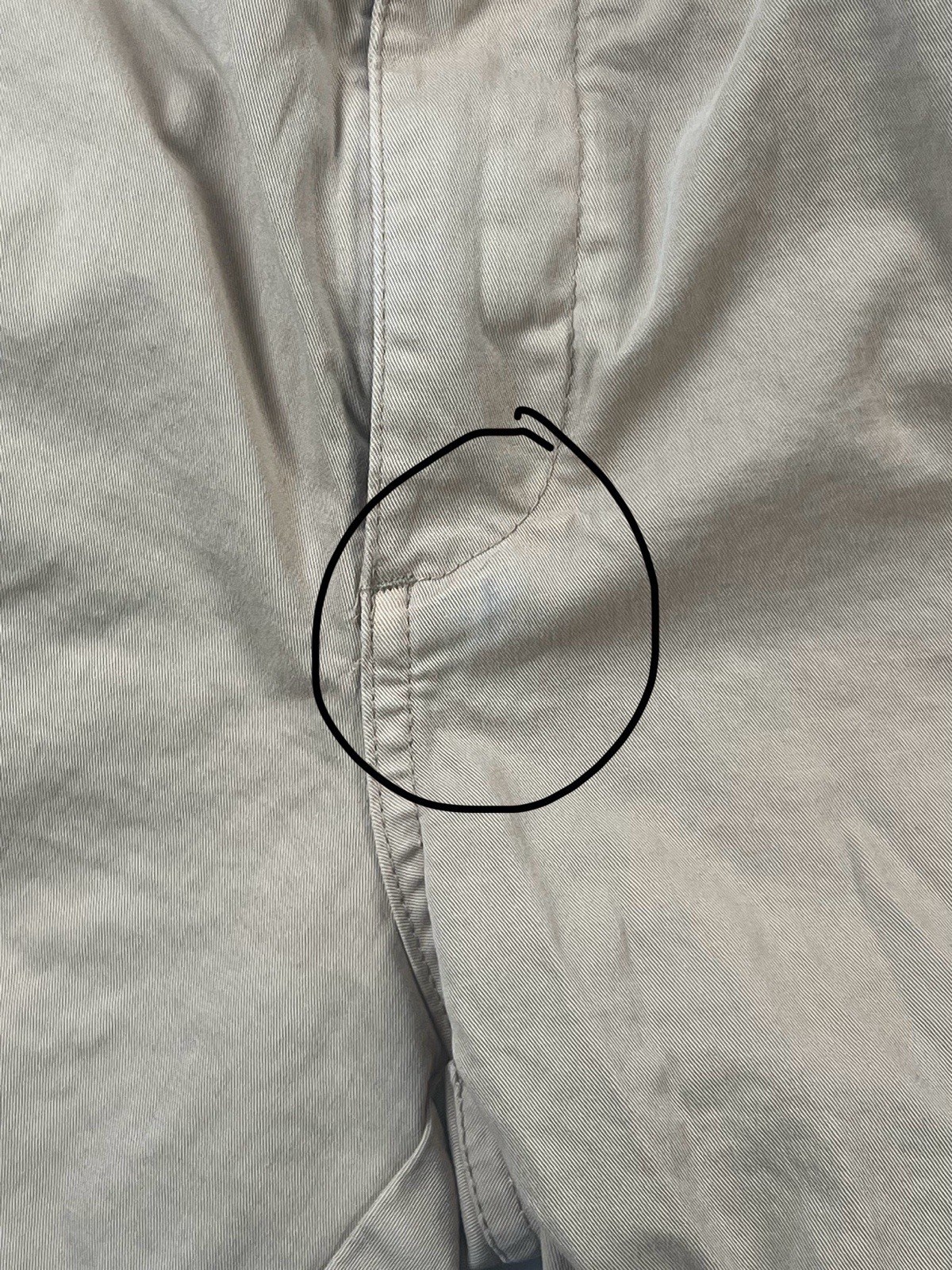 Chubbies Flat Front Chino Shorts Men’s Size Small Beige Casual Preppy