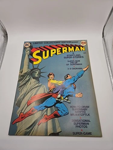 LIMITED COLLECTORS' EDITION Vol 4 #C-38 Superman DC Comics 1975 Liberty Vintage