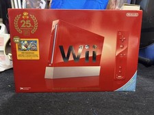 Limited Wii console Super Mario 25th anniversary specification AC100V