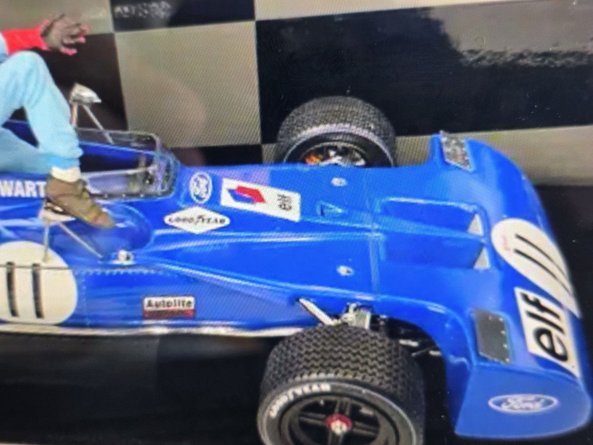 Exoto Tyrrell Ford 003 F1 1:18 Jackie Stewart 1971 Canadian Grand