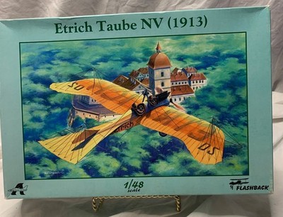 Etrich Taube NV (1913) Vintage 1/48 Scale Flashback Model Kit KLH9821 Unbuilt