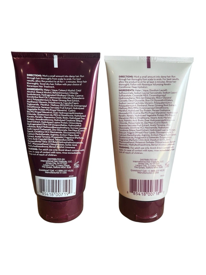 Champú acondicionador voluminizador y estimulante del cuero cabelludo Keranique + complejo de aminoácidos 4,5 oz Foto 2 de 3