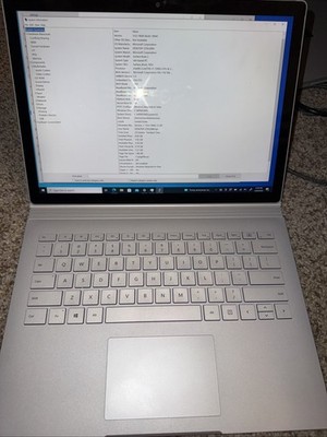 Surface Book 2  13.5  1832 i5 8350U 1.7GHz 8GB RAM 256GB SSD  Windows 11pro