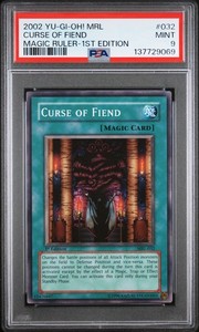 Curse of Fiend MRL-032 Magic Ruler Common Yu-Gi-Oh!