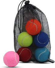 Tennis Balls, 6 Pack Training Tennis Balls,High Elasticity Practice