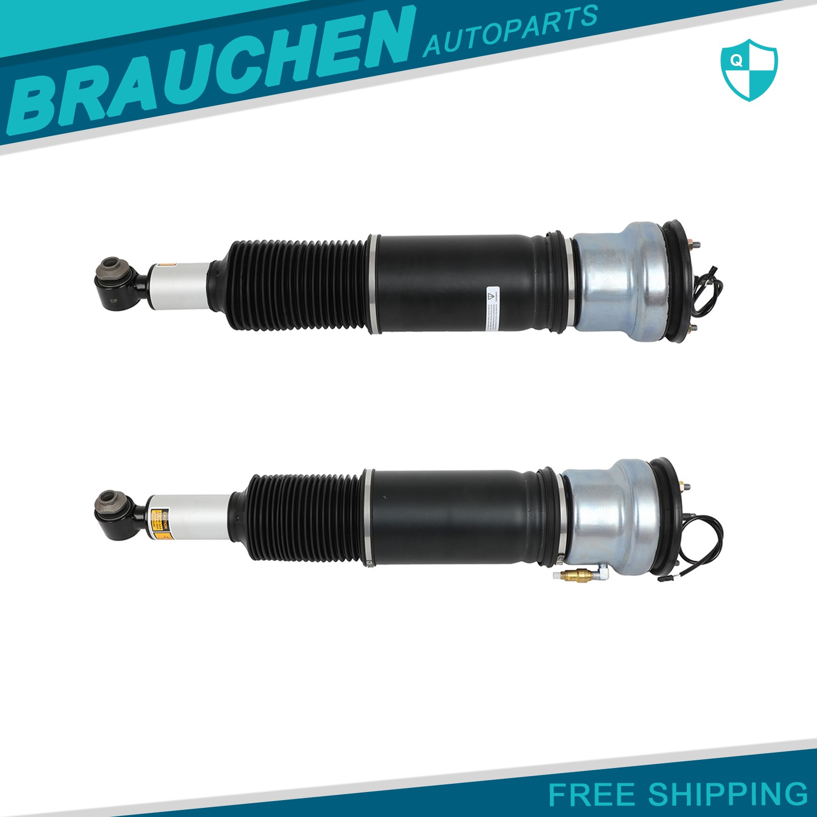 Rear Pair Airmatic Suspension Air Strut For Rolls Royce Phantom Saloon 2004-2016