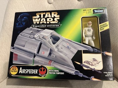 STAR WARS EXPANDED UNIVERSE AIRSPEEDER Ship Airspeeder PILOT 1997