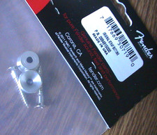 FENDER PURE VINTAGE GUITAR STRAP BUTTON SET/2 - PART NUMBER 099-4915-000 NEW 