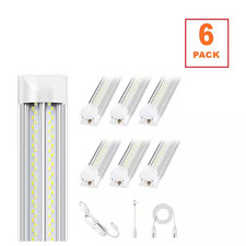 8Ft 100-Watt LED Shop Light, Super Bright 15000LM, Linkable for Garage, Warehous