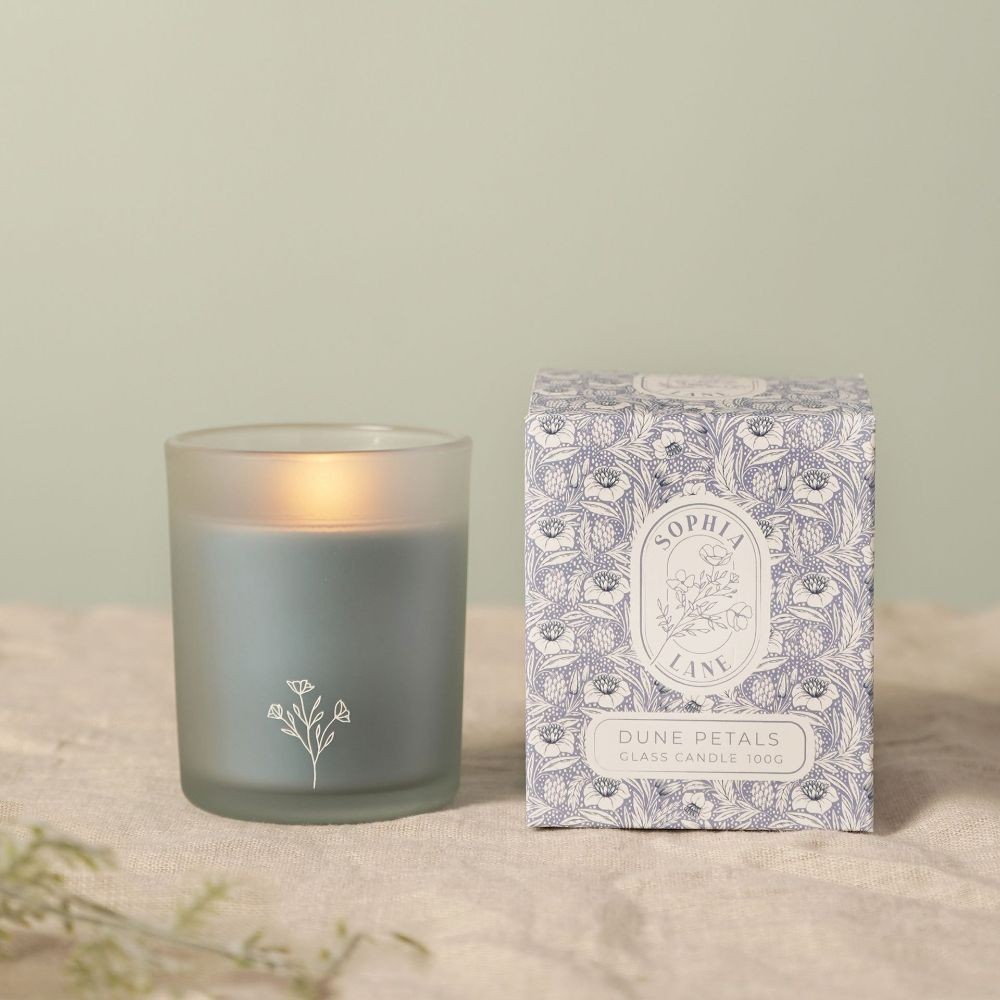 Sophia Lane Dune Petals Floral Candle 100g