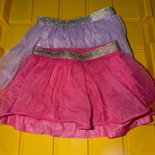 Pink and Purple Tutu Skorts Garanimals Size 24 Months Good Condition See Photos