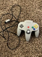 N64 Nintendo 64 Grey TIGHT STICK Original Controller OEM NUS-005 Tested