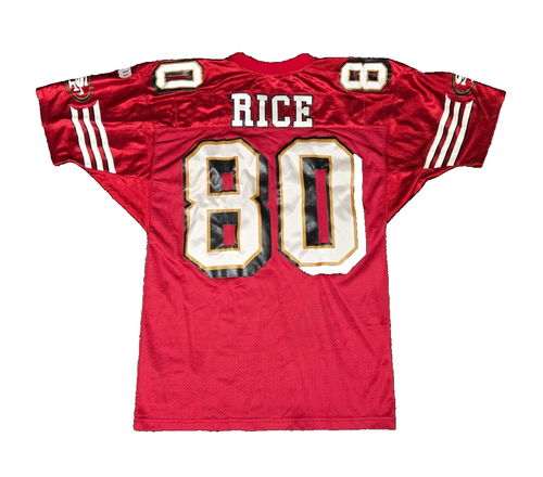 Vintage Jerry Rice Jersey #80, NFL San Francisco 49ers, Wilson, Size ...