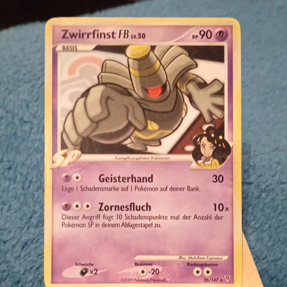 Zwirrfinst FB 26/147,Rare,Regular,Platin,SP,Pokémon TCG,Deutsch,2009 - Bild 1 von 2