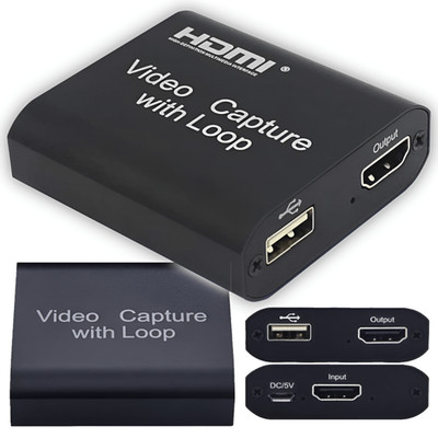 HDMI-Grabber mit USB- und HDMI-Ausgang: Bildaufnahme und Streaming