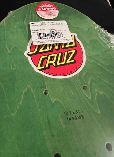 JASON JESSEE - Santa Cruz Neptune Purple Fade Skateboard Deck - Reissue - NEW EUR 372,97 - FR