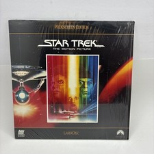 Star Trek: The Motion Picture - Laserdisc 2-Disc Set 1981 Used Wide Screen Ed.