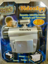 New Matrix Sakar Zone Spy Kit Telescope, Flashlight Recorder & Listening Device