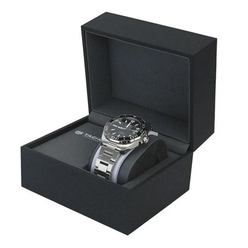 TAG HEUER Watch Aquaracer Caliber 5 Ceramic Black Dial Stainless Steel Automatic