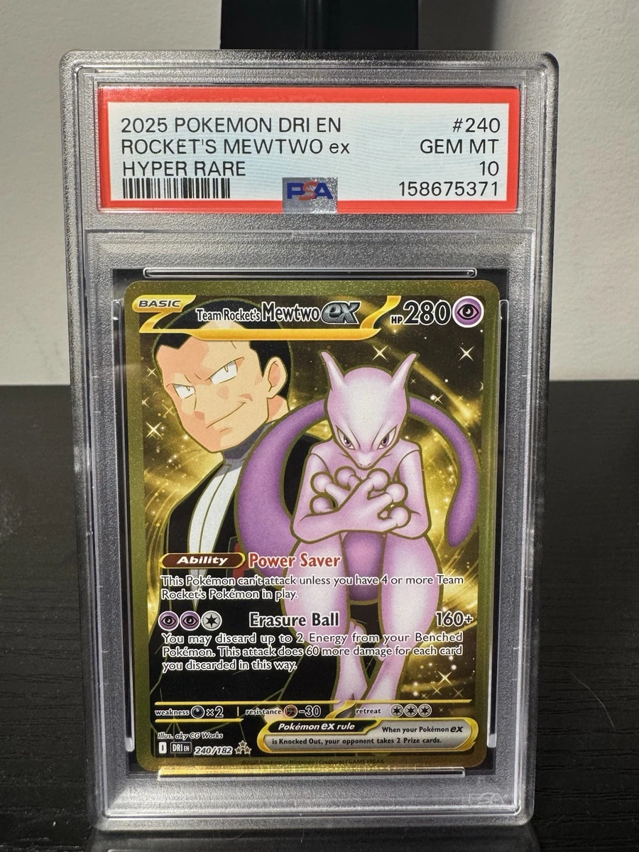 Preços baixos em Jogos de cartas colecionáveis individuais Mewtwo
